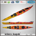 Dernier style assis en double kayak Leisure Life Paddle Sea Kayak